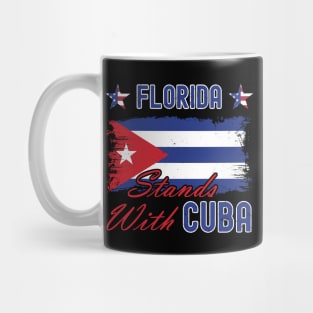 Florida Stands With Cuba Mug